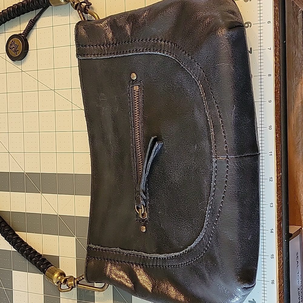 NWOT Black Leather Purse